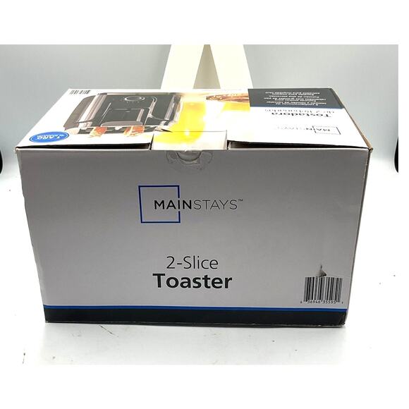 Mainstays 2-Slice Toaster - Wide Slots, High Lift - Picture 3 of 3